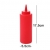 3 Kunststoff Squeeze Sauce Flaschen Spender/Würze Container für Senf Ketchup-Öl Creme Honig und Salatdressing - 