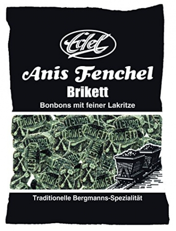 Anis-Fenchel-Brikett 150 g Beutel Edel-Bonbon -