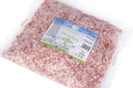 DARMVITAL Speisesalz (Kristallsalz aus Punjab südlich des Himalaya) im PE-Beutel - für Salzmühlen, 1er Pack (1 x 1 kg) -