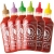 Flying Goose Sriracha Chilisauce in 6 Geschmacksrichtungen, 6er Pack (6 x 455 ml) -