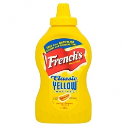 French's Classic Mustard 397g - Original amerikanischer Senf -