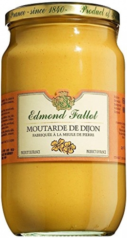 Moutarde de Dijon, Dijon-Senf klassisch scharf, 850 Gramm -