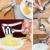 REKALRO Knoblauchpresse,2pcs Knoblauchschneider,Edelstahl knoblauchpresser,Squeezer Slicer Ingwerbrecher Küchenhelfer Einfach zu Verwenden und Reinigung - 3